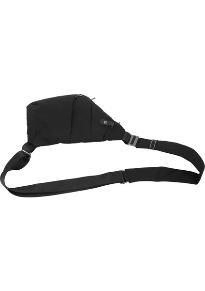 Sling Göğüs Çantası Moda Önler Hırsızlık Su Geçirmez Yüksek Kapasiteli Basit Omuz Çantası Açık Bisiklet Için Siyah (Yurt Dışından) modelleri