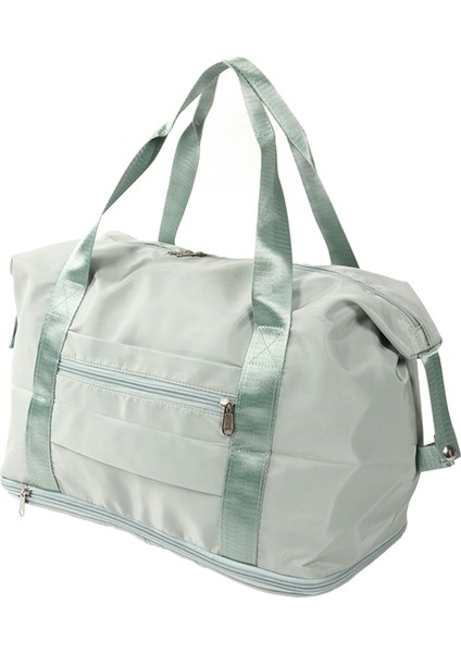 Su Geçirmez Spor Tote Islak Kuru Ayrım Spor Çantası Büyük Kapasiteli Katlanabilir Seyahat Çantası Yeşil (Yurt Dışından) fiyatları