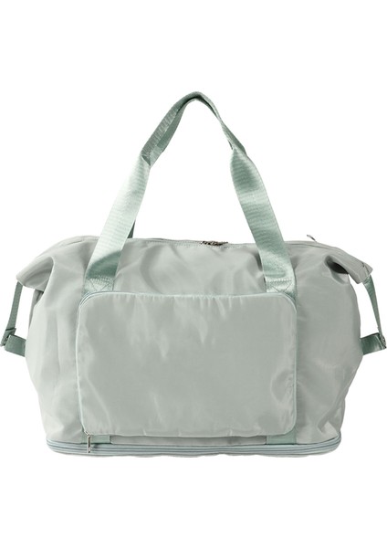 Su Geçirmez Spor Tote Islak Kuru Ayrım Spor Çantası Büyük Kapasiteli Katlanabilir Seyahat Çantası Yeşil (Yurt Dışından) indirimleri