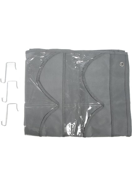 Kapı Şapka Organizatör Çok Amaçlı Moda Basit 27 Cepler Asılı Şapka Tutucu Kapılı Gardırop Sundurma Gri (Yurt Dışından) indirimleri