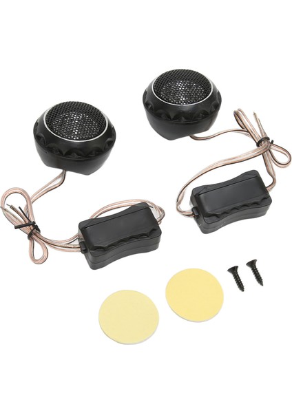 2 Adet Dome Tweeter 140W Metalik Demir Hoparlör Evrensel Araç Ses Sistemleri Için (Yurt Dışından)