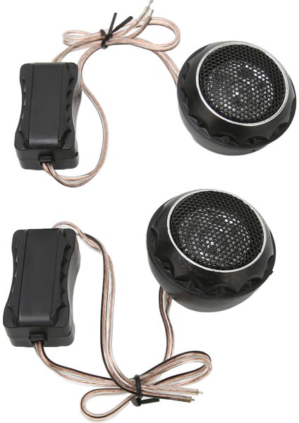 2 Adet Dome Tweeter 140W Metalik Demir Hoparlör Evrensel Araç Ses Sistemleri Için (Yurt Dışından)