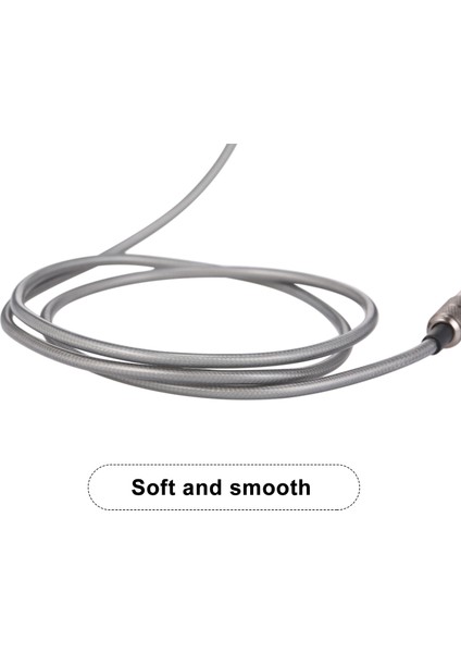 Mmcx Konnektör Yedek Kulaklık Kablosu 3,5 mm Kablolu Kulaklıklar Çıkarılabilir Kablo Shure SE215/SE315/SE425/SE535/SE846 ile Uyumlu (Yurt Dışından)