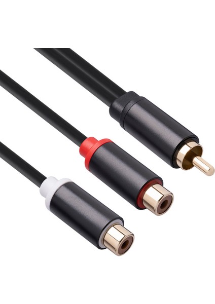 0.3m Ses Hoparlörü Y-Adaptör Ayırıcı Kablo 1 Erkek - 2 Dişi Stereo Ses Kablosu Altın Kaplama (Yurt Dışından) indirimleri