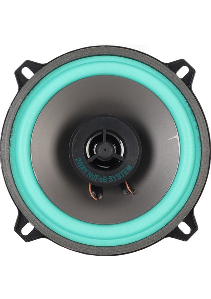 100W 5 Inç Koaksiyel Araba Hoparlörü Modifikasyonu Harici Manyetik Tip Araba Hoparlörleri Araba Ses Sistemleri Için (Yurt Dışından)