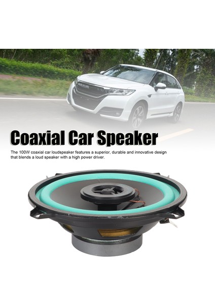 100W 5 Inç Koaksiyel Araba Hoparlörü Modifikasyonu Harici Manyetik Tip Araba Hoparlörleri Araba Ses Sistemleri Için (Yurt Dışından) fiyatları