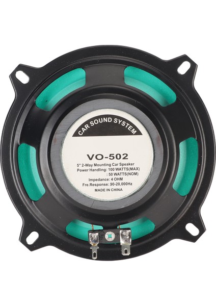100W 5 Inç Koaksiyel Araba Hoparlörü Modifikasyonu Harici Manyetik Tip Araba Hoparlörleri Araba Ses Sistemleri Için (Yurt Dışından) fırsatları