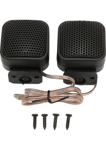 2 Adet Araba Tweeter'ı 105DB 500W Iç Mekan Stereo Ses Hoparlörü Ses Sistemi Için (Yurt Dışından)