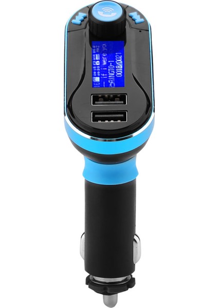 Kablosuz Araba Çift USB Port Bluetooth Mp3 Fm Verici Radyo Araba Kiti (Yurt Dışından)