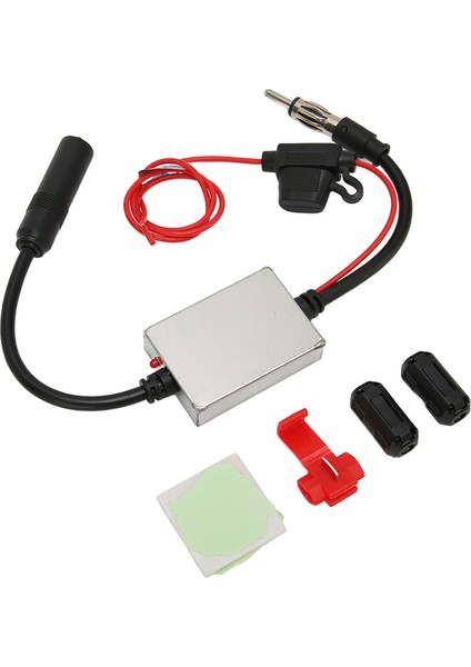 12V Güç Dın Fiş Konnektörü ile Deniz Rv Kamyon Suv Için Araba Stereo Fm Radyo Anten Sinyal Sabitleyici (Yurt Dışından) fiyatları