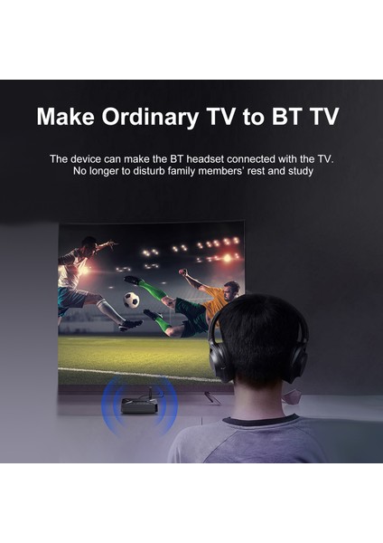 T-R22 Bt5.0 Ses Alıcısı Verici 2'si 1 Arada Kablosuz 3,5 mm Ses Adaptörü USB Aux Girişi Tv Araba Stereo Hoparlör Kulaklık (Yurt Dışından) fırsatları