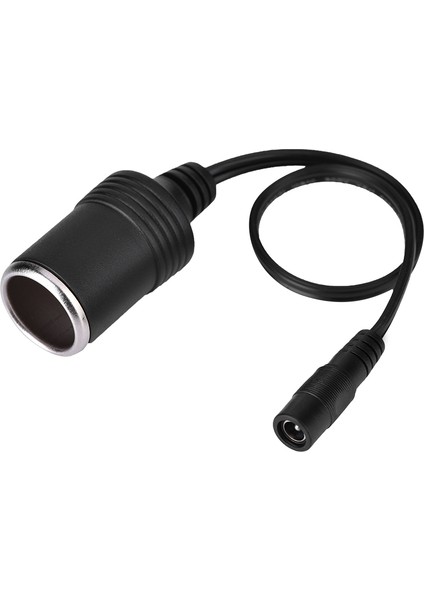 Araba Çakmak Dişi 12V Dc 5.5 x 2.1mm Dişi Soket Güç Kaynağı Kablosu (Yurt Dışından)