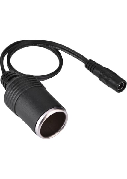 Araba Çakmak Dişi 12V Dc 5.5 x 2.1mm Dişi Soket Güç Kaynağı Kablosu (Yurt Dışından)