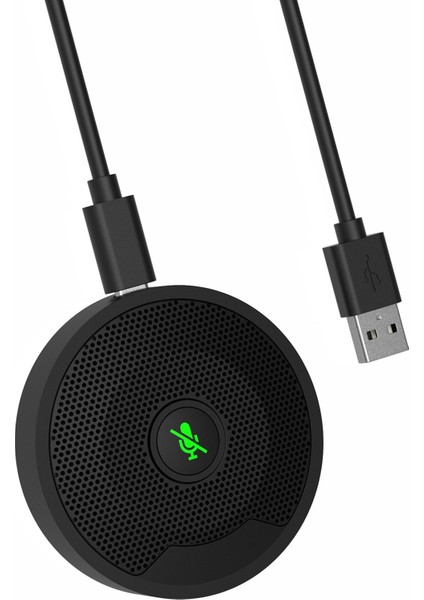 UM10 USB Konferans Mikrofonu 360° Çok Yönlü Kondenser Pc Mikrofonları Video Konferans Oyun Sohbet Için (Yurt Dışından)