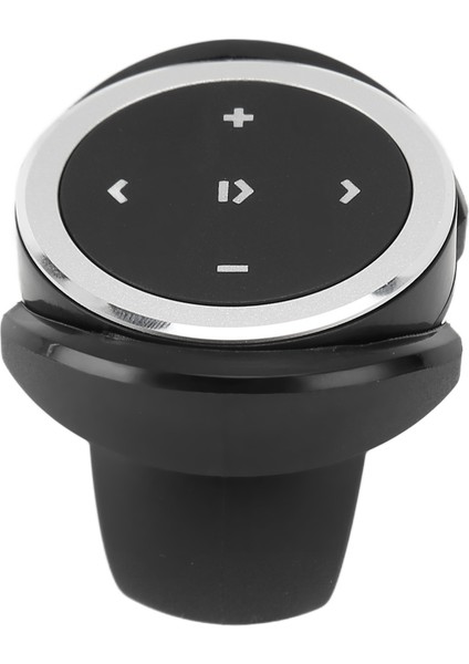 Bluetooth Medya Düğmesi Akıllı Gümüş Düğme Bluetooth Uzaktan Kumanda Kiti Cep Telefonları Tabletler Için Braketli (Yurt Dışından)