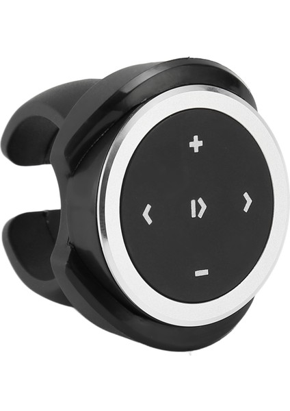 Bluetooth Medya Düğmesi Akıllı Gümüş Düğme Bluetooth Uzaktan Kumanda Kiti Cep Telefonları Tabletler Için Braketli (Yurt Dışından)