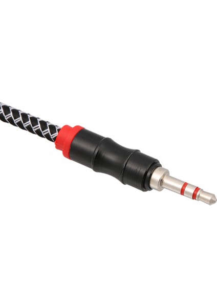 2 Metre Ses Uzatma Kablosu 3.5mm Jack Erkek - Erkek Aux Kablosu 3.5 mm Ses Uzatma Kablosu Örgülü Tel Bilgisayar Cep Telefonları Amplifikatör Için (Yurt Dışından)