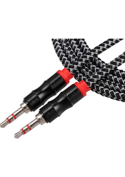 2 Metre Ses Uzatma Kablosu 3.5mm Jack Erkek - Erkek Aux Kablosu 3.5 mm Ses Uzatma Kablosu Örgülü Tel Bilgisayar Cep Telefonları Amplifikatör Için (Yurt Dışından) fiyatları
