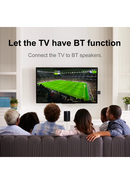 USB Bt Transmitter 5.0 Ses Adaptörü Video Konferans ve Aramalar Için, Tak ve Çalıştır, Tüm Cihazlarla Uyumlu, Kullanımı Kolay, Iş Profesyonelleri Için Ideal (Yurt Dışından)