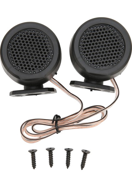 2 Adet Araba Kubbe Tweeter 500W 4 Ohm Dahili Kapasitör Harika Ses Kalitesi Araba Hoparlörü (Yurt Dışından)