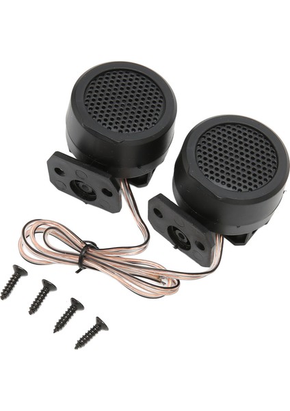 2 Adet Araba Kubbe Tweeter 500W 4 Ohm Dahili Kapasitör Harika Ses Kalitesi Araba Hoparlörü (Yurt Dışından)