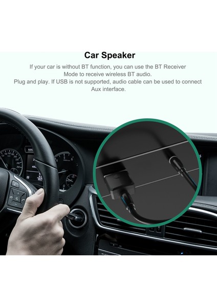 ZF-169S USB Bluetooth 5.0 Ses Alıcısı Verici Kablosuz Müzik Dongle Adaptörü 3.5mm Aux Jakı Araba Tv Pc Hoparlör Kulaklık (Yurt Dışından) fırsatları