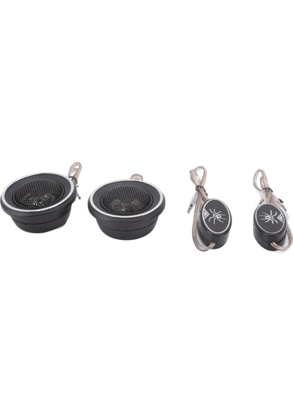2 Adet Dome Tweeter 150W 4 Ohm Dahili Kapasitörlü Araba Hoparlörü Tüm Araba Ses Sistemleri Için (Yurt Dışından)