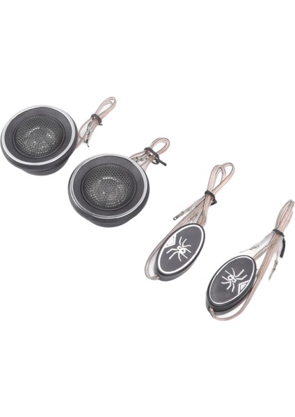 2 Adet Dome Tweeter 150W 4 Ohm Dahili Kapasitörlü Araba Hoparlörü Tüm Araba Ses Sistemleri Için (Yurt Dışından)