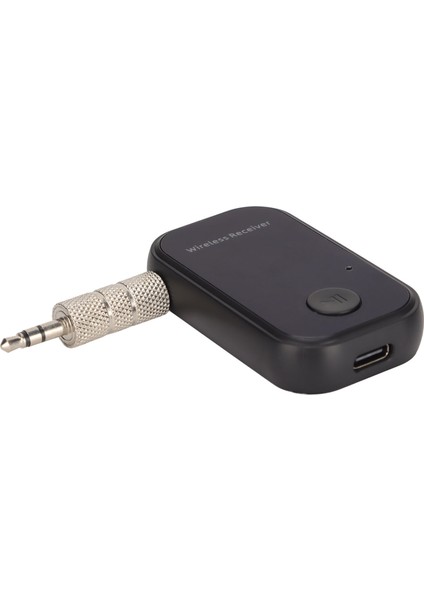 Araba Kablosuz Bluetooth Ses Adaptörü Çok Işlevli Taşınabilir Eller Serbest Arama Aux Müzik Alıcısı (Yurt Dışından)