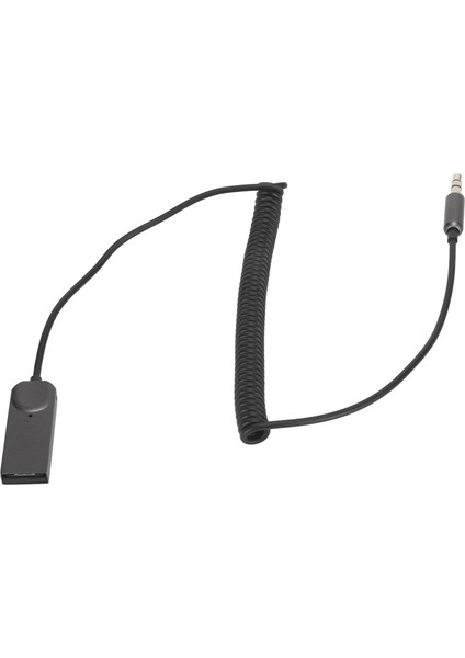 Bluetooth Aux Adaptör Kablosu Hifi Stereo Eller Serbest Aramaları Destekleyen Sarmal 3,5 mm Dahili Mikrofonlu Araç Kablosuz Alıcısı (Yurt Dışından) fırsatları