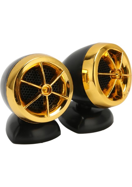 2 Adet Dome Tweeter 1200W Hoparlör Yüksek Hassasiyet Evrensel Araba Ses Sistemleri Için Altın (Yurt Dışından) modelleri