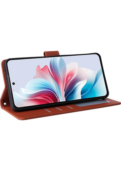 Realme C75 Kılıf Cüzdan Standı Görünüm Pu Deri Telefon Kılıfı (Yurt Dışından)