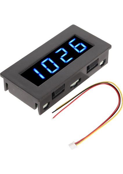 Dijital Frekans Ölçer Hızölçer Dc 8 Ila 15V 0,56 Inç 5 Ila 9999 Rpm 4 LED Dijital Ekran Frekans Takometre Mavi (Yurt Dışından)