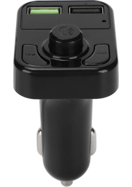 Fm Verici Araba Adaptörü Otomatik Güç Kapalı Hafıza Renkli Ortam Işığı USB Şarjlı Araba Şarj Cihazı Otomobil X3S Için (Yurt Dışından)