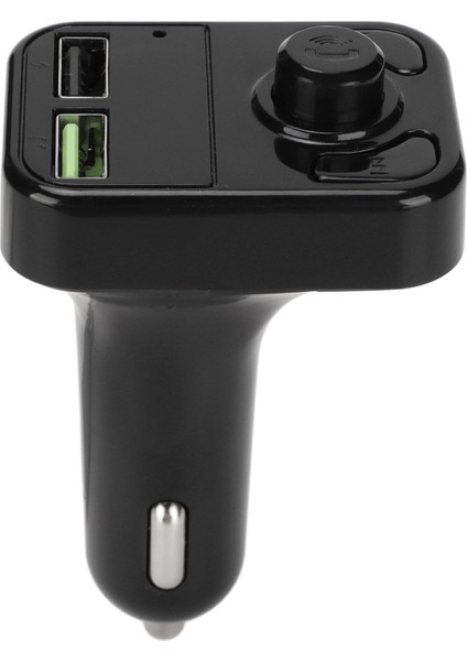 Fm Verici Araba Adaptörü Otomatik Güç Kapalı Hafıza Renkli Ortam Işığı USB Şarjlı Araba Şarj Cihazı Otomobil X3S Için (Yurt Dışından)