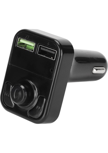 Fm Verici Araba Adaptörü Otomatik Güç Kapalı Hafıza Renkli Ortam Işığı USB Şarjlı Araba Şarj Cihazı Otomobil X3S Için (Yurt Dışından)