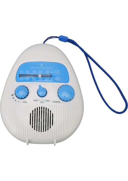 Am Fm Duş Radyo Su Geçirmez Taşınabilir Abs Banyo Radyo Dahili Hoparlör Pil ile Çalışan Duş Radyo (Yurt Dışından) fırsatları