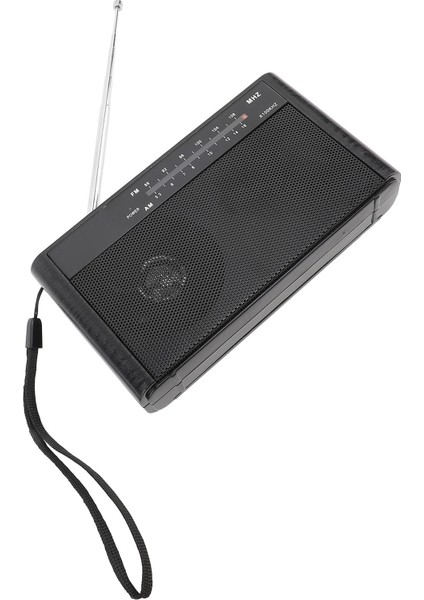 Fm Am Taşınabilir Radyo Çok Bantlı Radyo Pil ile Çalışan Kompakt Kişisel Radyo Uzun Bekleme Süresi 3,5 mm Jaklı (Yurt Dışından)