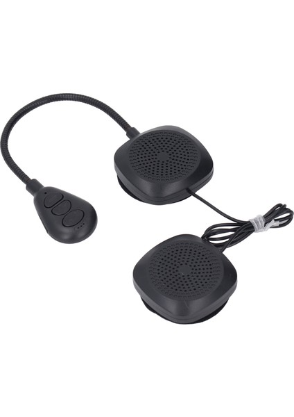 Kask Bluetooth Kulaklık Gürültü Önleyici Hifi Stereo IPX56 Suya Dayanıklı Dahili Mikrofon Müzik Çağrı Kontrolü ile Kablosuz Motosiklet Kulaklığı (Yurt Dışından)