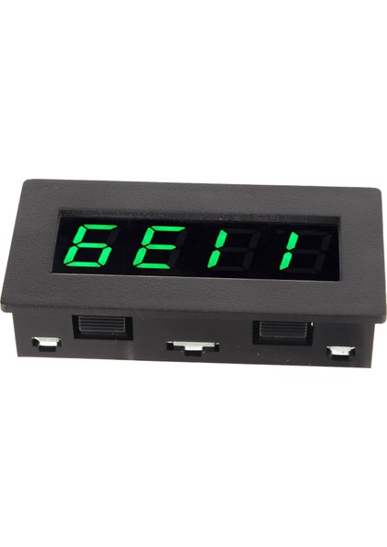 Dijital Frekans Ölçer Hızölçer Dc 8 Ila 15V 0,56 Inç 5 Ila 9999 Rpm 4 LED Dijital Ekran Frekans Takometre Yeşil (Yurt Dışından)