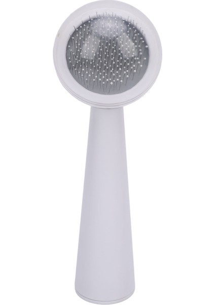 Pet Deshedding Fırça Rahat Kavrama Nazik Masaj Köpek Kedi Bakım Fırçası Uzun ve Kısa Saçlar Için Kediler Köpekler Beyaz (Yurt Dışından)