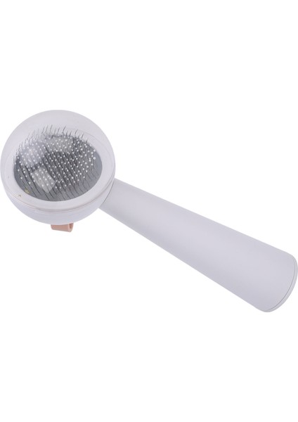 Pet Deshedding Fırça Rahat Kavrama Nazik Masaj Köpek Kedi Bakım Fırçası Uzun ve Kısa Saçlar Için Kediler Köpekler Beyaz (Yurt Dışından)