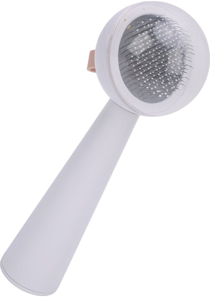 Pet Deshedding Fırça Rahat Kavrama Nazik Masaj Köpek Kedi Bakım Fırçası Uzun ve Kısa Saçlar Için Kediler Köpekler Beyaz (Yurt Dışından)