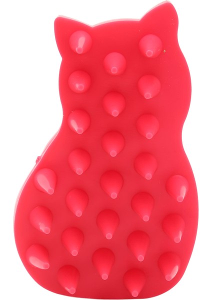 Pet Banyo Masaj Fırçası Yumuşak Silikon Yatıştırıcı Taşınabilir Pet Dökülme Bakım Fırçası Köpek Kediler Evcil Hayvanlar Için (Yurt Dışından)