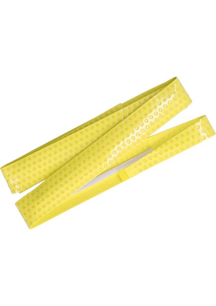 Pu Tenis Raketi Overgrip Rahat El Duygu Kaymaz Badminton Kaymaz Bant Açık Egzersiz Için Sarı (Yurt Dışından)