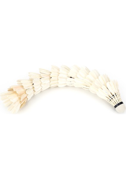 12 Adet/grup Beyaz Tüy Badminton Topları Raketle Açık Spor Eğitim Aksesuarı (Yurt Dışından) fiyatları