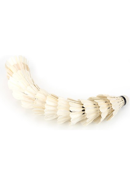 12 Adet/grup Beyaz Tüy Badminton Topları Raketle Açık Spor Eğitim Aksesuarı (Yurt Dışından) modelleri