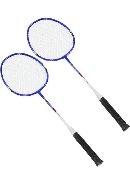 Badminton Raketi Demir Alaşımlı Naylon Anti Kayma Kavrama Taşınabilir Badminton Raketi Taşıma Çantası ile Açık Oyun Için Mavi (Yurt Dışından) fiyatları