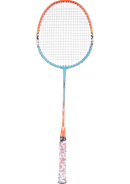 Badminton Raketleri Seti Açık Arka Bahçe Oyunları Dahil 2 Badminton Raketleri 1 Taşıma Çantası Acemi Oyuncular Için Demir Alaşımlı Mavi Turuncu (Yurt Dışından)