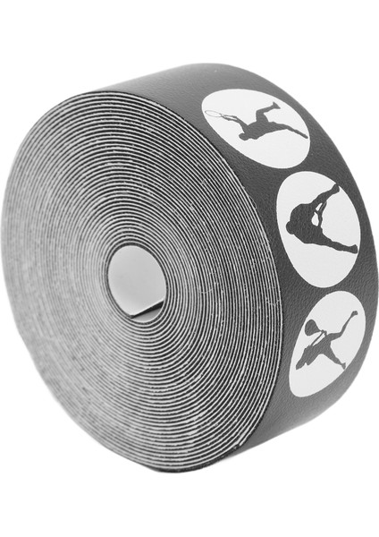 Raket Kafa Bandı 24MM Pu Anti Scratch Tenis Raketi Koruyucu Başlık Koruyucu Sticker Için Spor 5m Siyah (Yurt Dışından)
